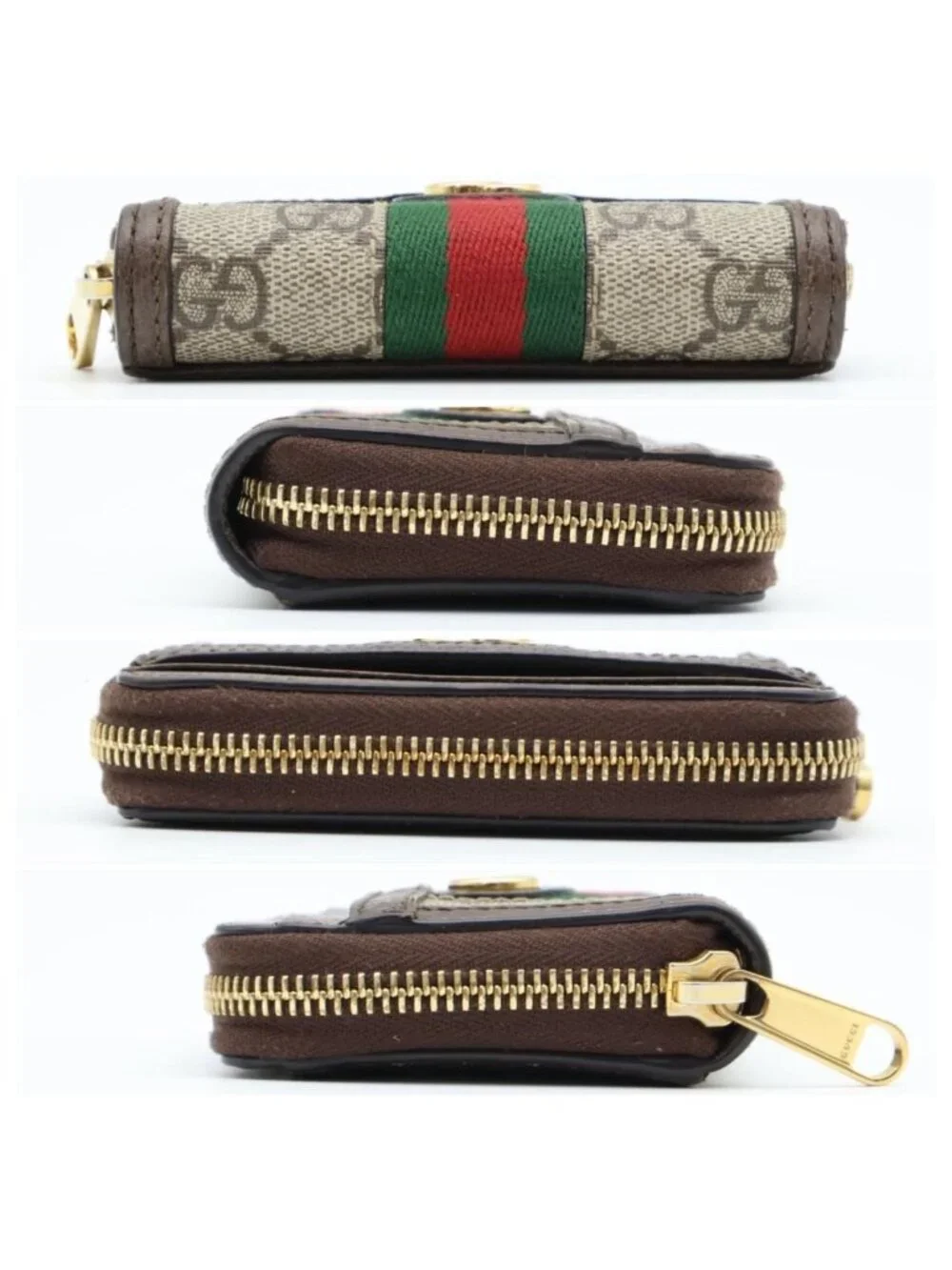 ★SOLD★ Gucci Ophidia Coin Card Case Zip Around - Picture 9 of 10